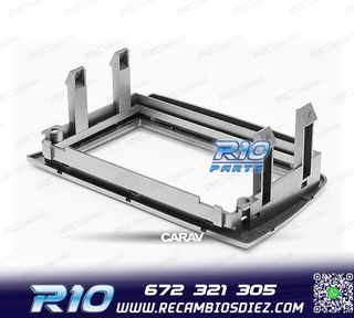 MARCO GRIS RADIO 2-DIN PARA ALFA ROMEO MITO