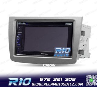 MARCO GRIS RADIO 2-DIN PARA ALFA ROMEO MITO