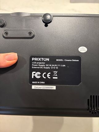 Proyector PRIXTON LCD Negro