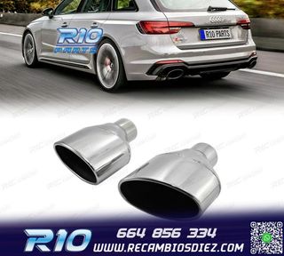 PACK COLAS ESCAPE OVALADA ACERO INOX TIPO RS4