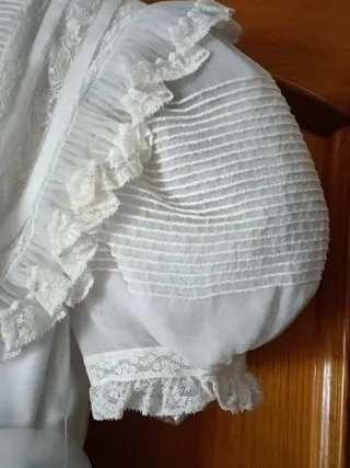 Vestido de Comunión Niña Blanco