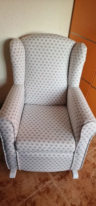 Sillón Mecedora Lactancia Estrellas
