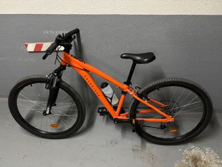 Bicicleta Rockrider Naranja 8-13 años