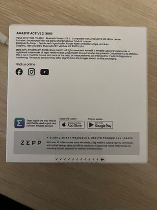 Reloj Amazfit Active 2 Premium Nuevo a estrenar