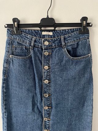 Falda vaquera larga Unit