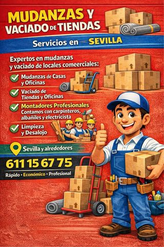 Mudanzas y Vaciado de Tiendas