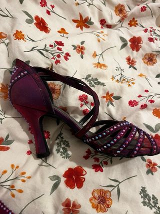 Zapatos de baile Reina iridiscentes