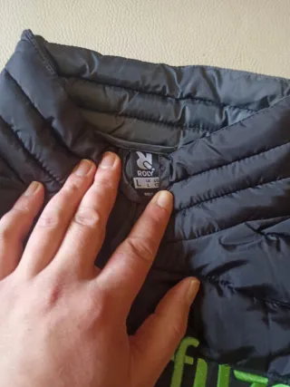 Chaleco Fuze Tea Negro y Verde