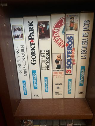 Lote 6 Cintas VHS Películas Acción Aventura