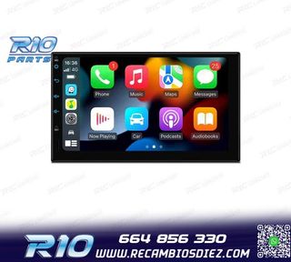 RADIO GPS ANDROID 14 2DIN 7" MULTIMEDIA GPS HD 3 USB SD