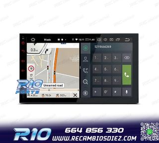 RADIO GPS ANDROID 14 2DIN 7" MULTIMEDIA GPS HD 3 USB SD