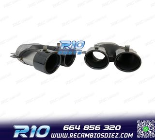 COLAS DE ESCAPE MERCEDES GLC C253 X253 15-18 LOOK AMG GLC43