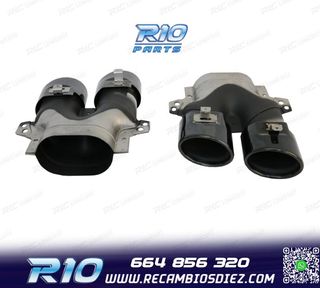 COLAS DE ESCAPE MERCEDES GLC C253 X253 15-18 LOOK AMG GLC43