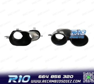 COLAS DE ESCAPE MERCEDES GLC C253 X253 15-18 LOOK AMG GLC43