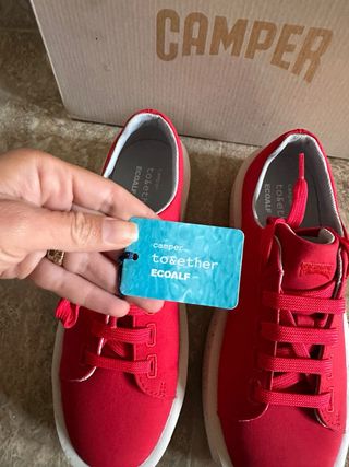 Zapatillas Camper Rojas