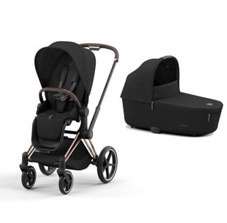 Carro Cybex Priam Rosegold Silla y Capazo