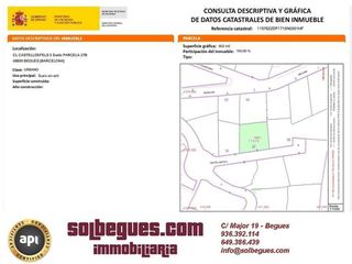 Terreno en venta en Begues