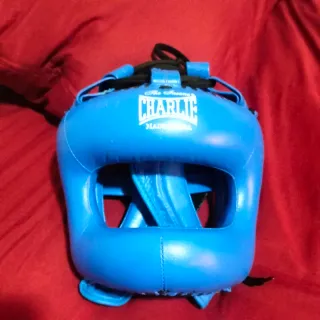 Casco Protector Boxeo Charlie Azul