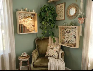 2 Cajones decorados shabby chic