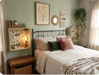 2 Cajones decorados shabby chic