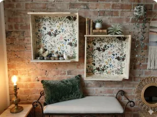 2 Cajones decorados shabby chic