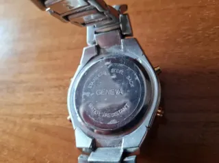 Relojes Geneva Quartz Hombre Oro/Plata