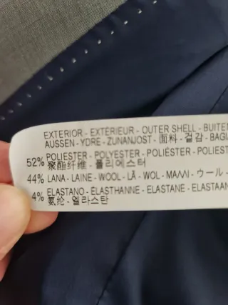 Americana Zara Lana Gris Talla M