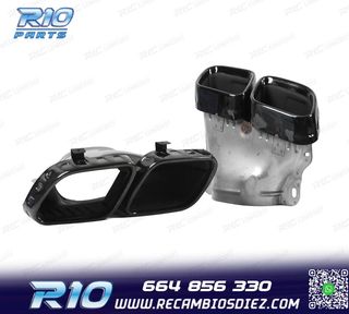 COLAS DE ESCAPE MERCEDES GLE W167 19- LOOK GLE63 NEGRO