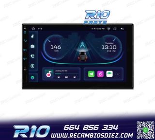 RADIO GPS ANDROID 14 2DIN 7" MULTIMEDIA GPS HD 3 USB SD