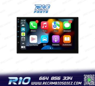 RADIO GPS ANDROID 14 2DIN 7" MULTIMEDIA GPS HD 3 USB SD
