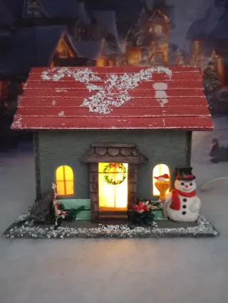 Casa Pueblo Navideño