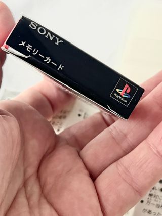 Memory Card PS1 SCPH-1020 Box Giapponese