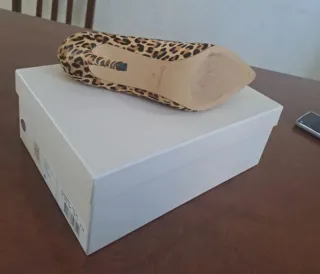 Décolleté leopardate