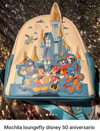Mochila Loungefly Disney 50 Aniversario