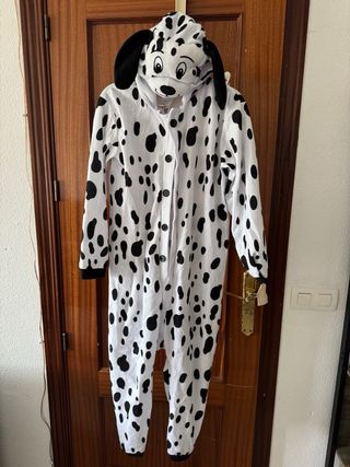 Disfraz Dálmata Onesie para Niños Talla 10-12