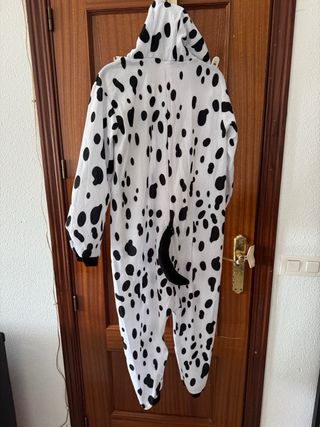 Disfraz Dálmata Onesie para Niños Talla 10-12