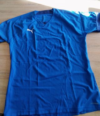 Camiseta Fútbol Puma Azul