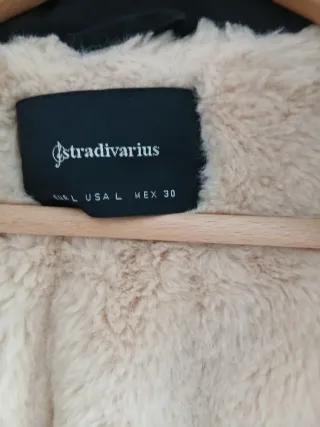 Chaqueta Stradivarius Negra Talla L