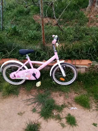 Bicicleta Infantil Btwin Rosa Princesas
