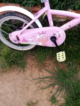 Bicicleta Infantil Btwin Rosa Princesas