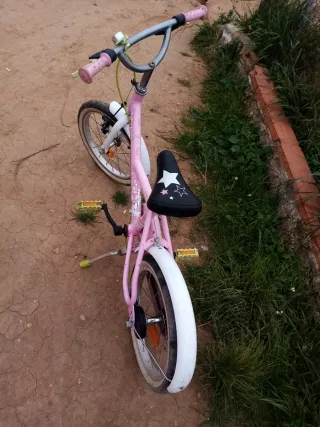 Bicicleta Infantil Btwin Rosa Princesas