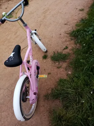 Bicicleta Infantil Btwin Rosa Princesas