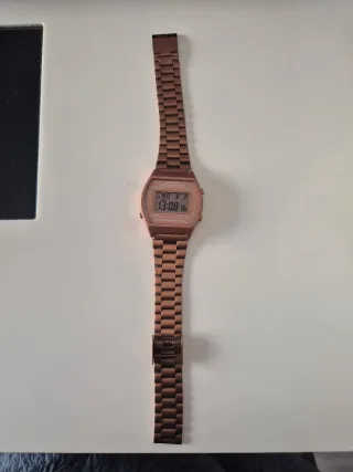 Reloj Casio Dorado Rosado