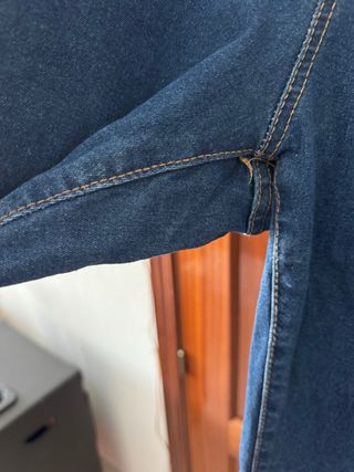 Pantalón vaquero mujer azul