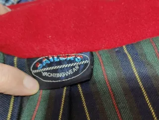 Giacca vintage rossa