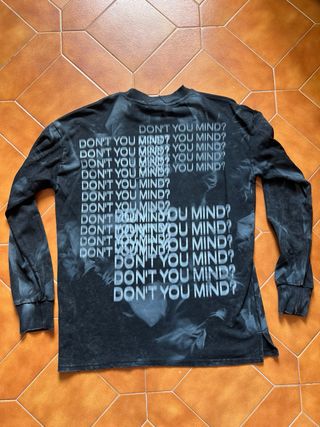 Camiseta manga larga estampada