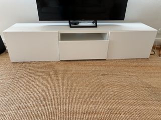 Mueble TV BESTÅ Blanco Ikea
