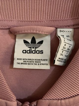 Chaqueta deportiva Adidas rosa