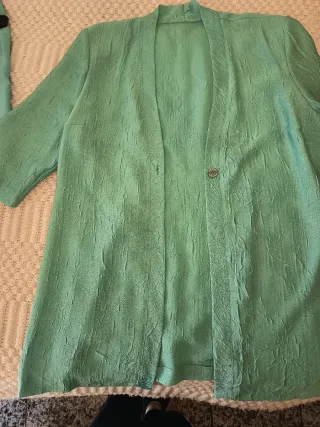 Conjunto 3 piezas verde agua