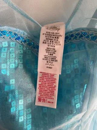 Disfraz Elsa Frozen Infantil